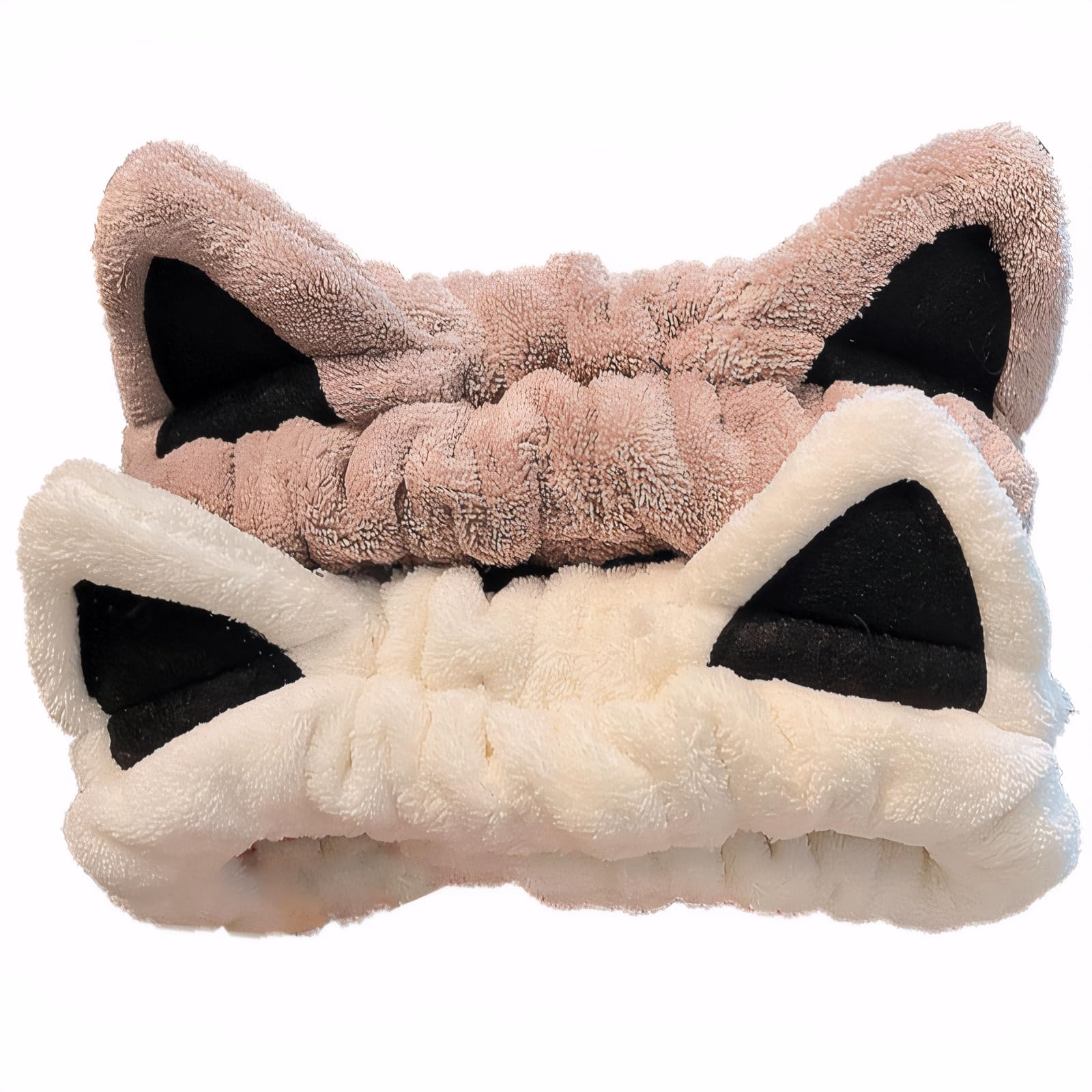 Bandeau Waliah oreilles de chat design mignon, idéal pour le visage.