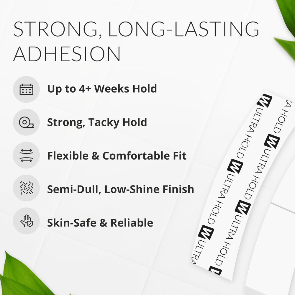 Walker Tape Ultra Hold, application précise des pastilles mini le long de la ligne frontale.