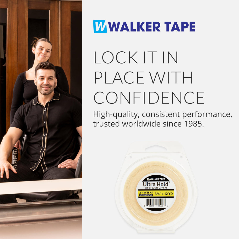 Walker Tape Ultra Hold : confort flexible pour port prolongé et mouvement naturel.