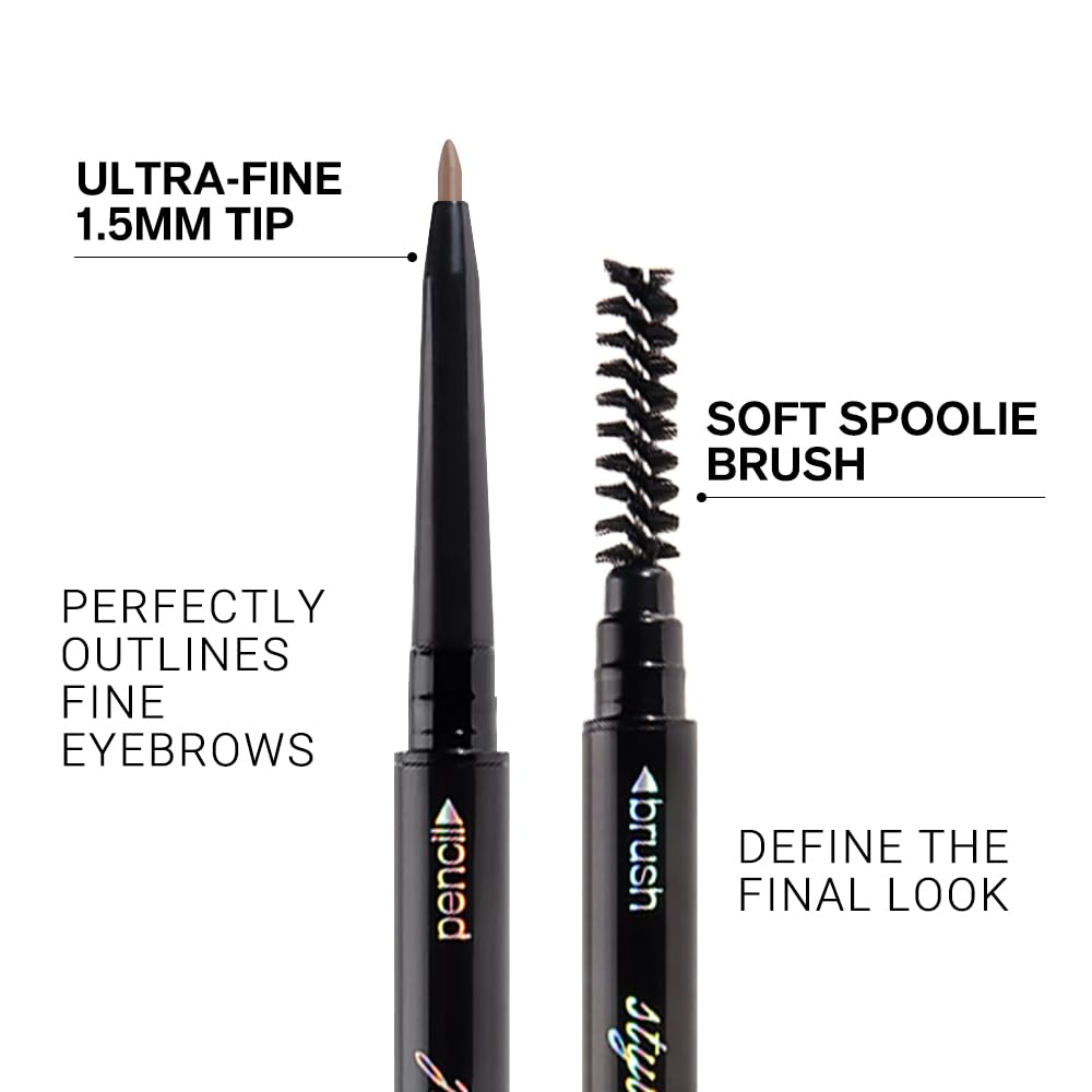 WanTuoluo stylo sourcils double-face avec pointe ultra-fine pour des traits précis.