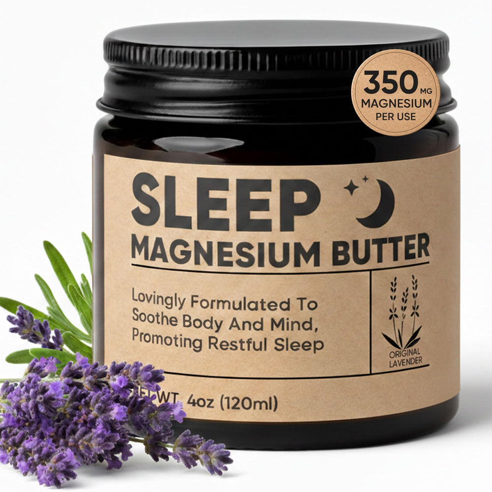 Wanciment Beurre Magnésium – bouteille montrant texture apaisante et sommeil potentiel.