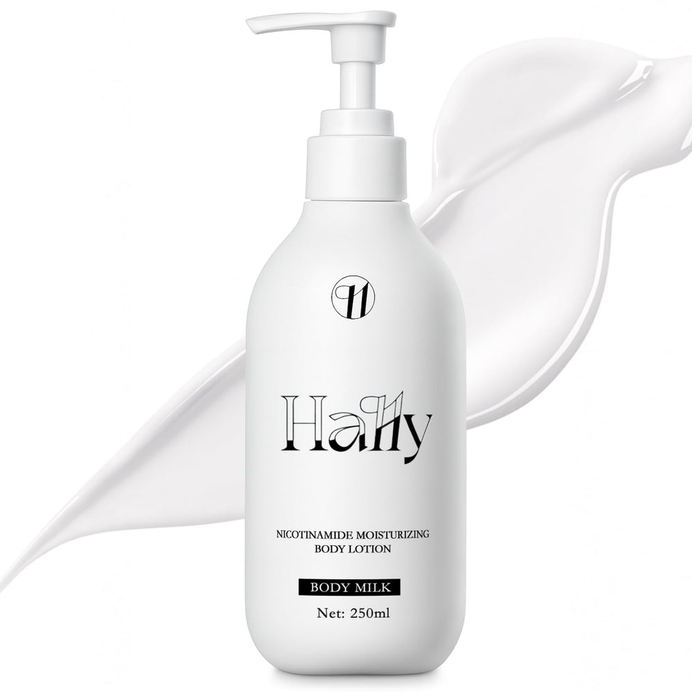 Lotion corporelle Wanciment Niacinamide, flacon élégant, hydratation longue durée.