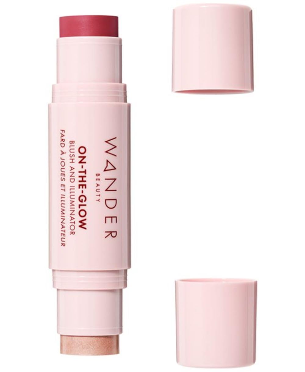 Wander Beauty On-the-Glow rouge crème Strawberry Fields pour joues frais et naturels