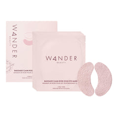 Patchs Yeux Wander Beauty Baggage Claim – boîte 6 paires, hydratants et éclaircissants.