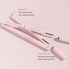 Wander Beauty Sourcils Crayon Micro-Slanted: trait fin pour des poils bien définis.
