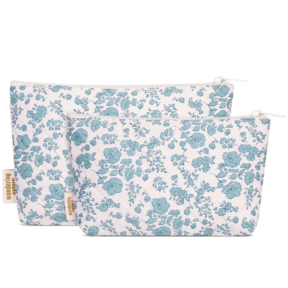 Trousse Wandering Nature ensemble deux pochettes, rangement maquillage pratique