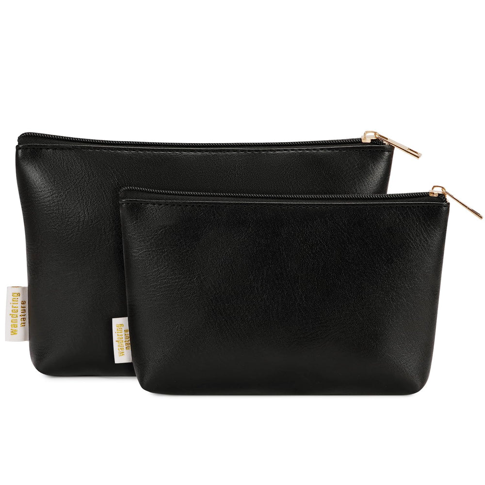 Trousse maquillage Wandering Nature petite avec fermeture éclair pour le sac