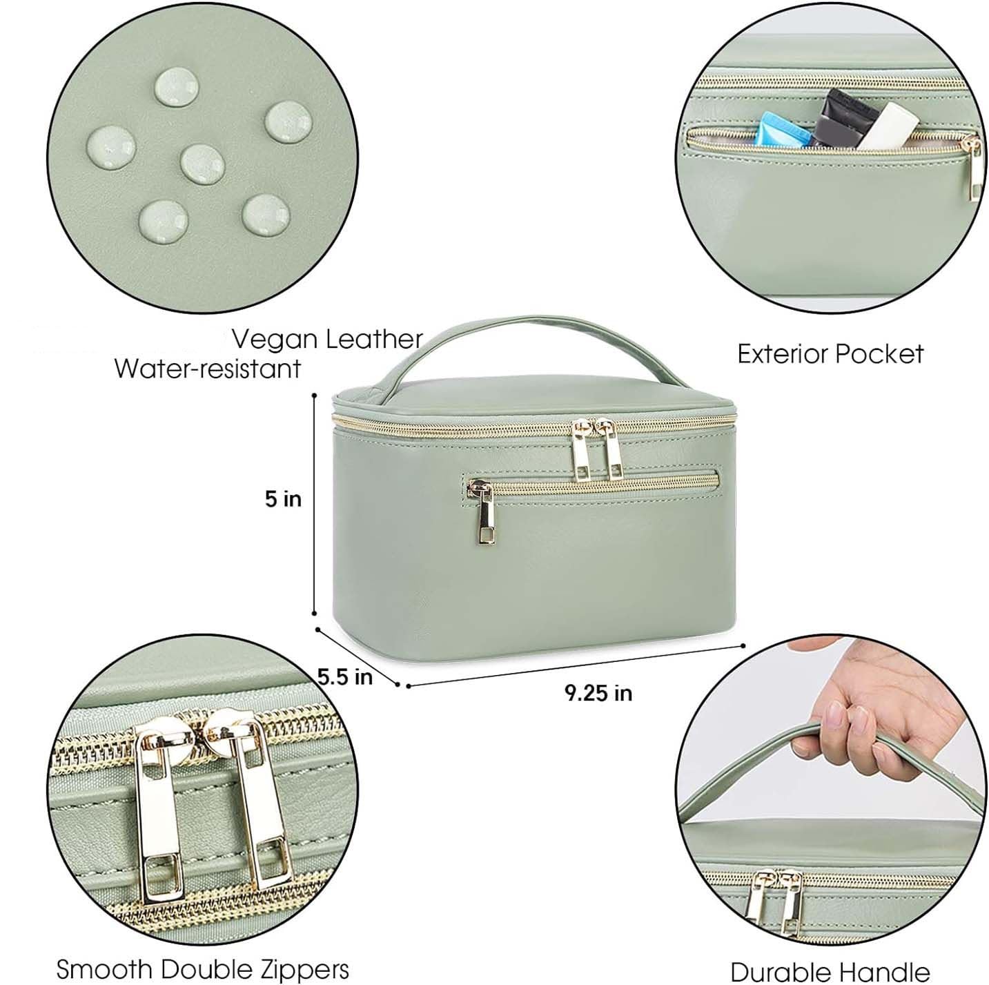 Poche frontale zippée Wandering Nature Sage pour petits outils.