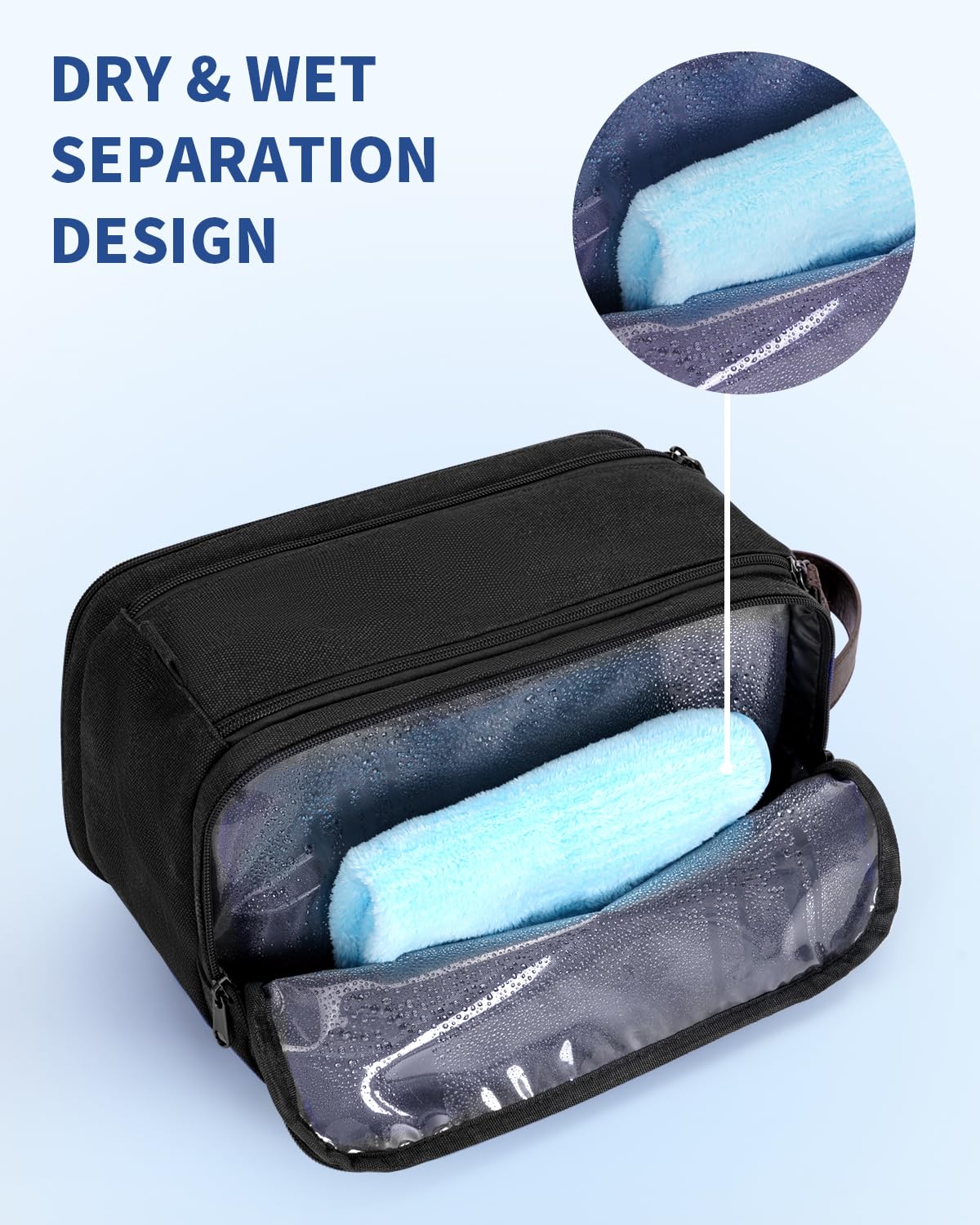 WANDF trousse organisation mailles, bouteilles droites et bien rangées
