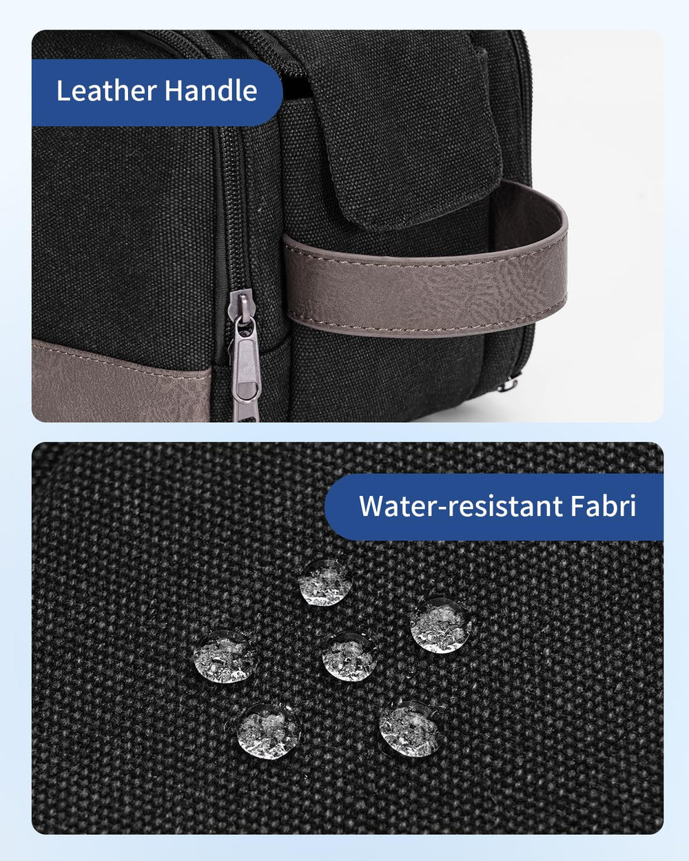 WANDF trousse séparation humide-seche, rangement efficace pour mouillé et sec