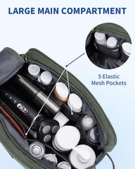 WANDF trousse toilette moyenne organisation optimale avec poches internes