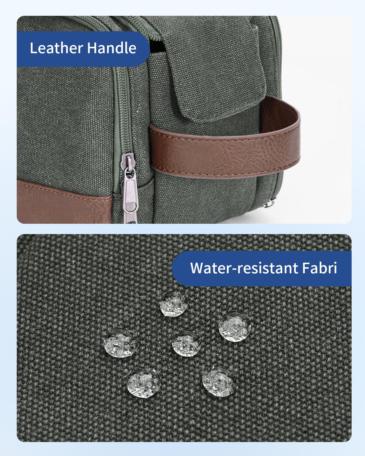 WANDF poche humide et zone sèche bien séparées pour plus d'hygiène.