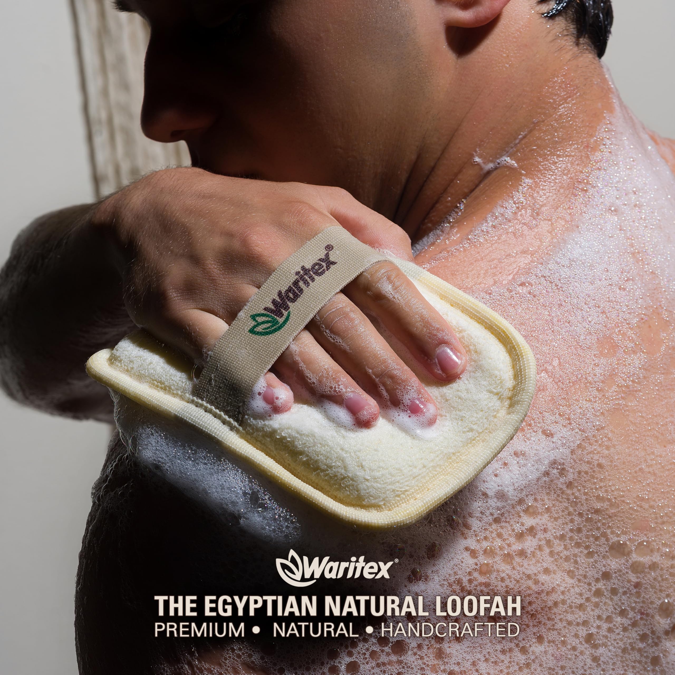 WARITEX louffe égyptienne fibres naturelles pour un nettoyage en douceur.