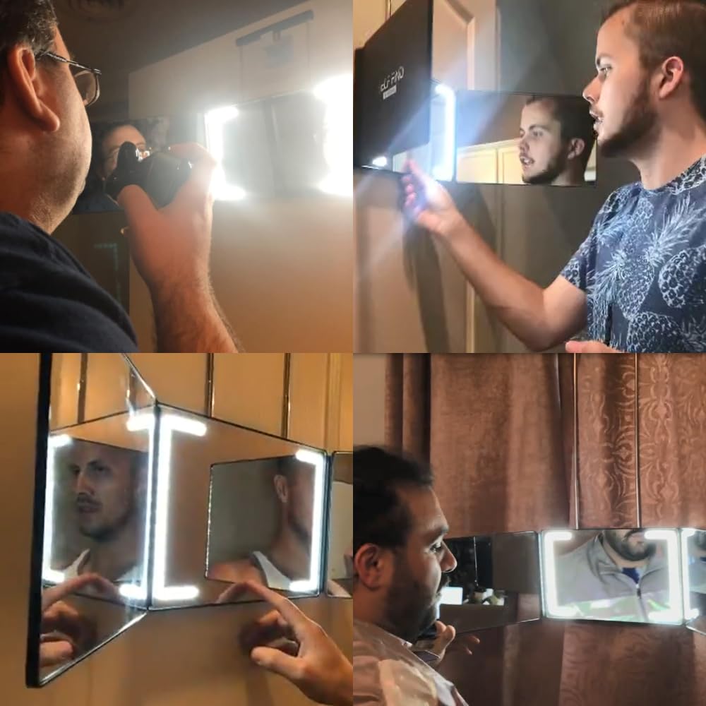 Warive Miroir : réglage en hauteur télescopique pour s’adapter à votre espace