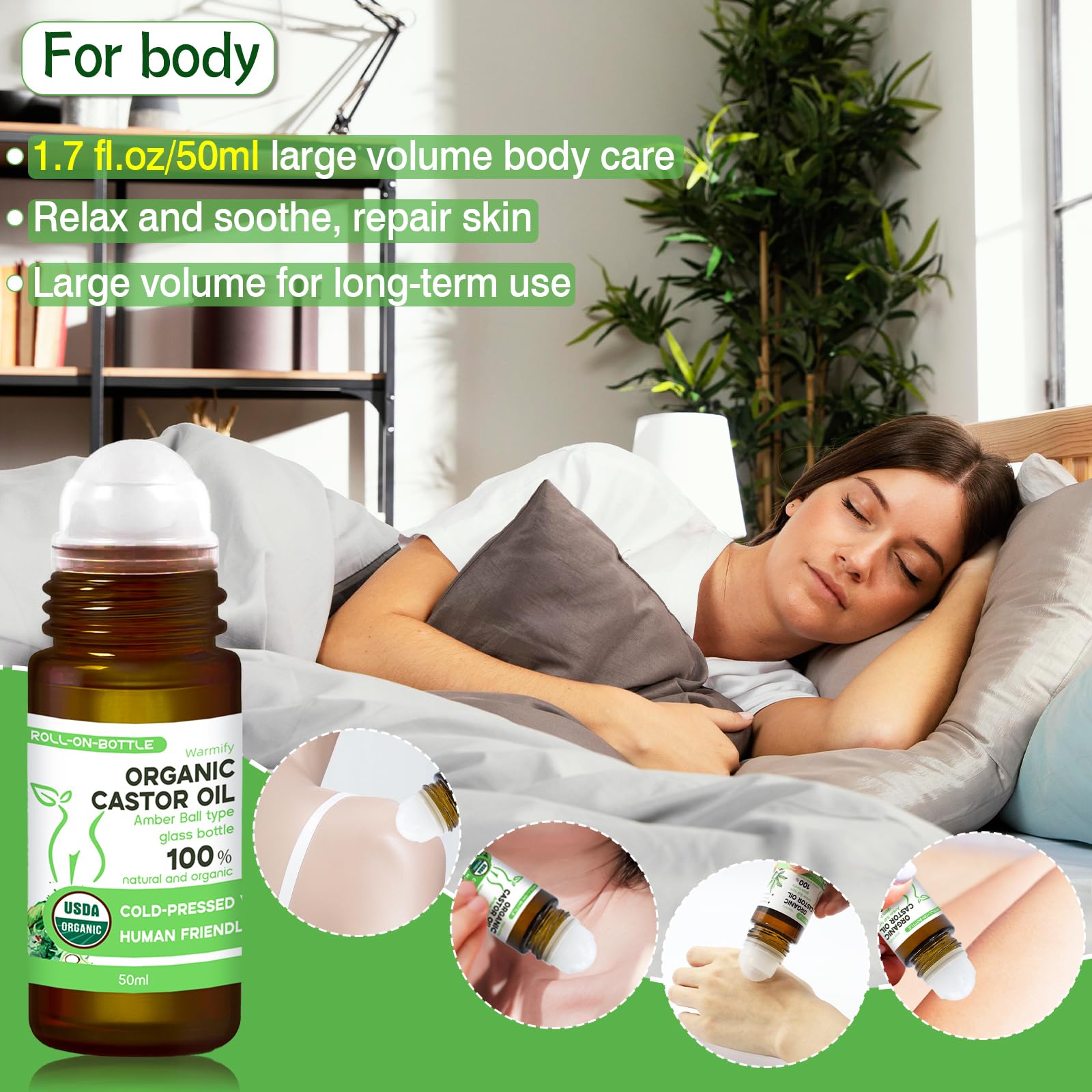 Warmify soin quotidien polyvalent pour yeux visage et corps.
