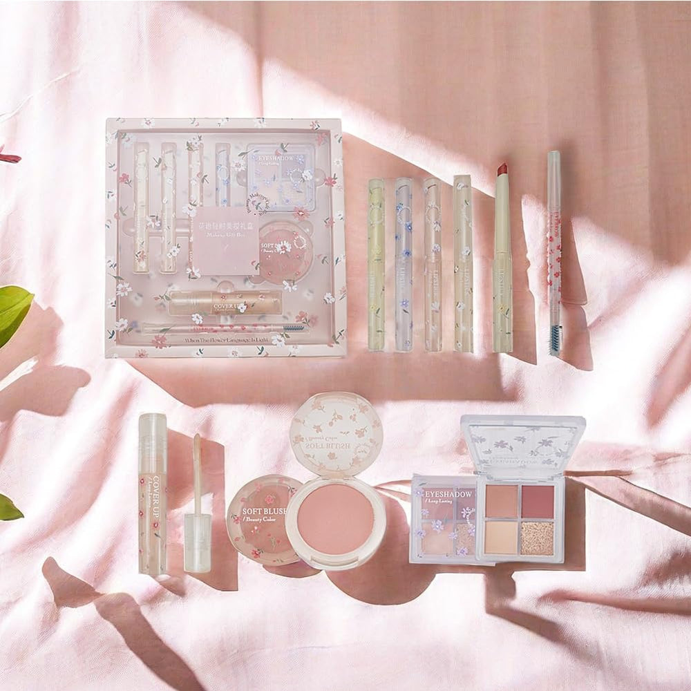 Wasaiggon coffret cadeau maquillage, prêt à offrir pour fêtes et occasions.