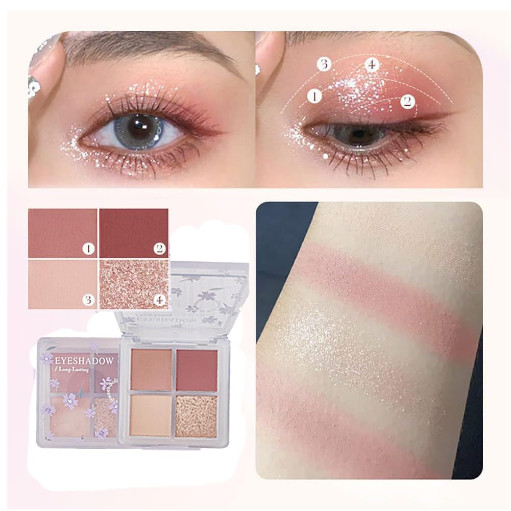 Wasaiggon palette fards joues 8 teintes, ajoute une touche de fraîcheur.