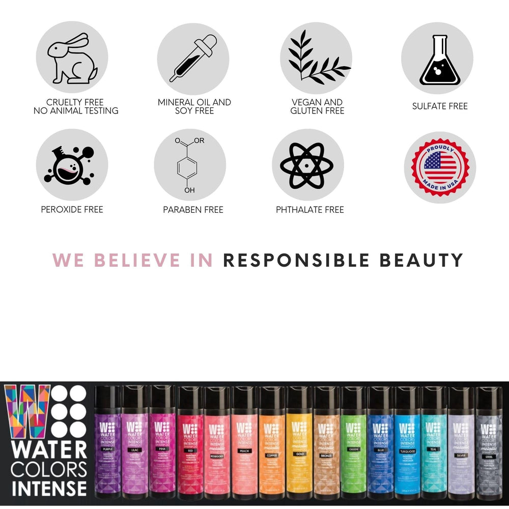 Watercolors sans cruauté animale, produit sûr et coloré sans substances agressives