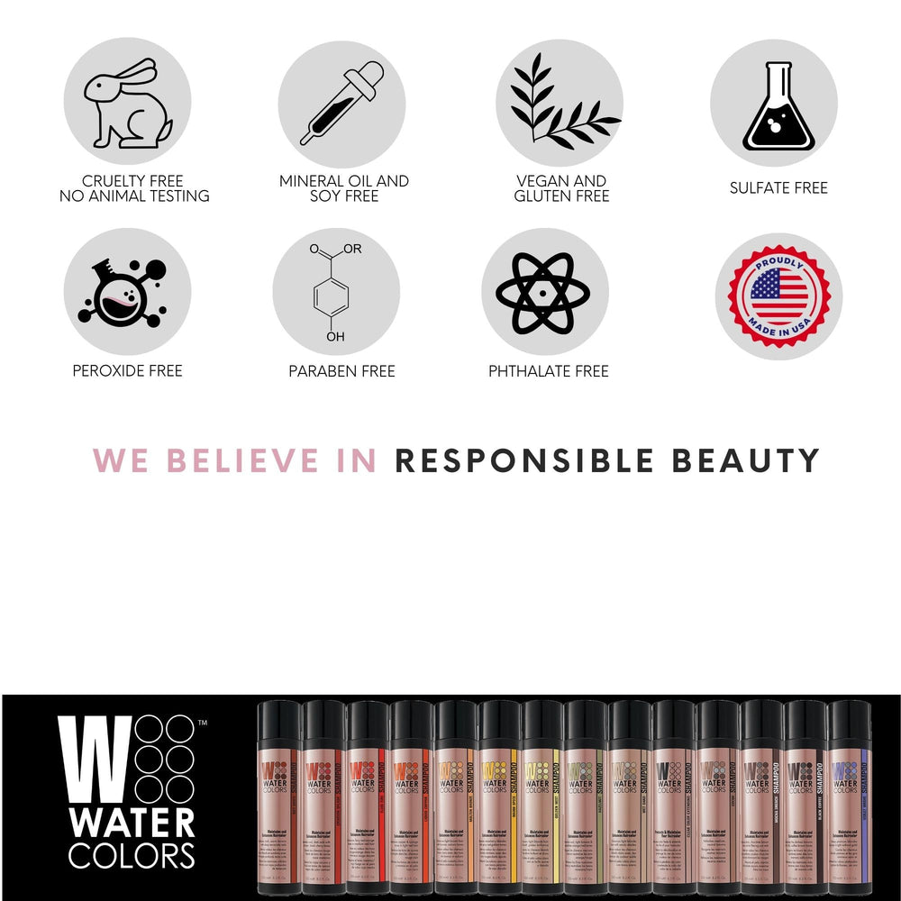 Watercolors Tressa utilisation quotidienne, résultat instantané selon temps de pose.