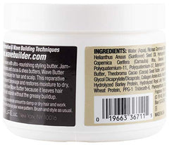 WAVEBUILDER Beurre cacao-karité application, douceur et souplesse quotidiennes.
