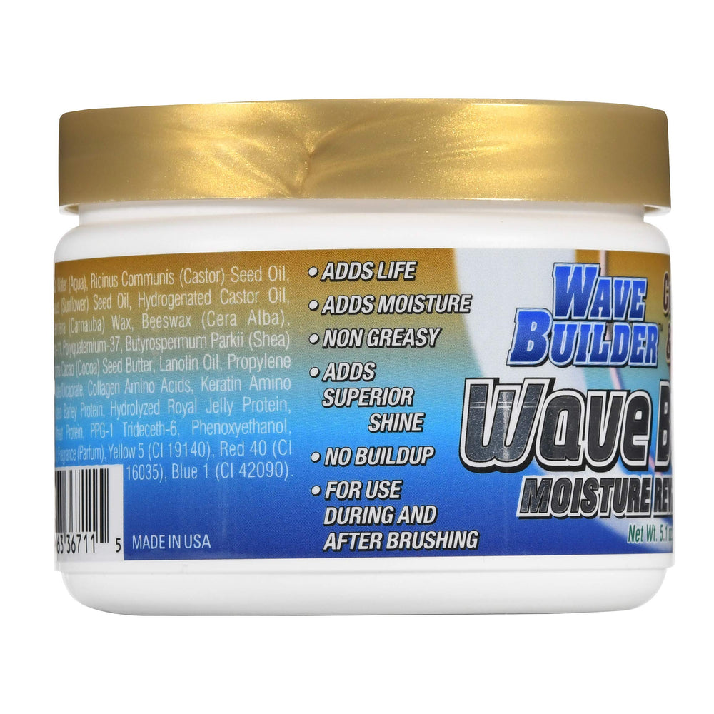 WAVEBUILDER Beurre cacao-karité brillance naturelle et soin léger.