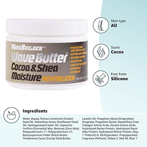 WAVEBUILDER Beurre cacao-karité emballage recyclable et pratique.