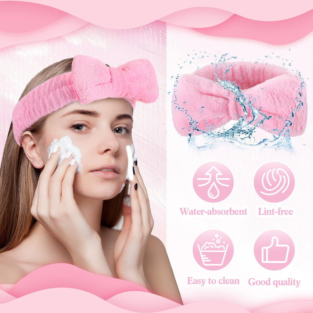 Bandeau Wavyknot flanelle corail douce et absorbante, confort quotidien.