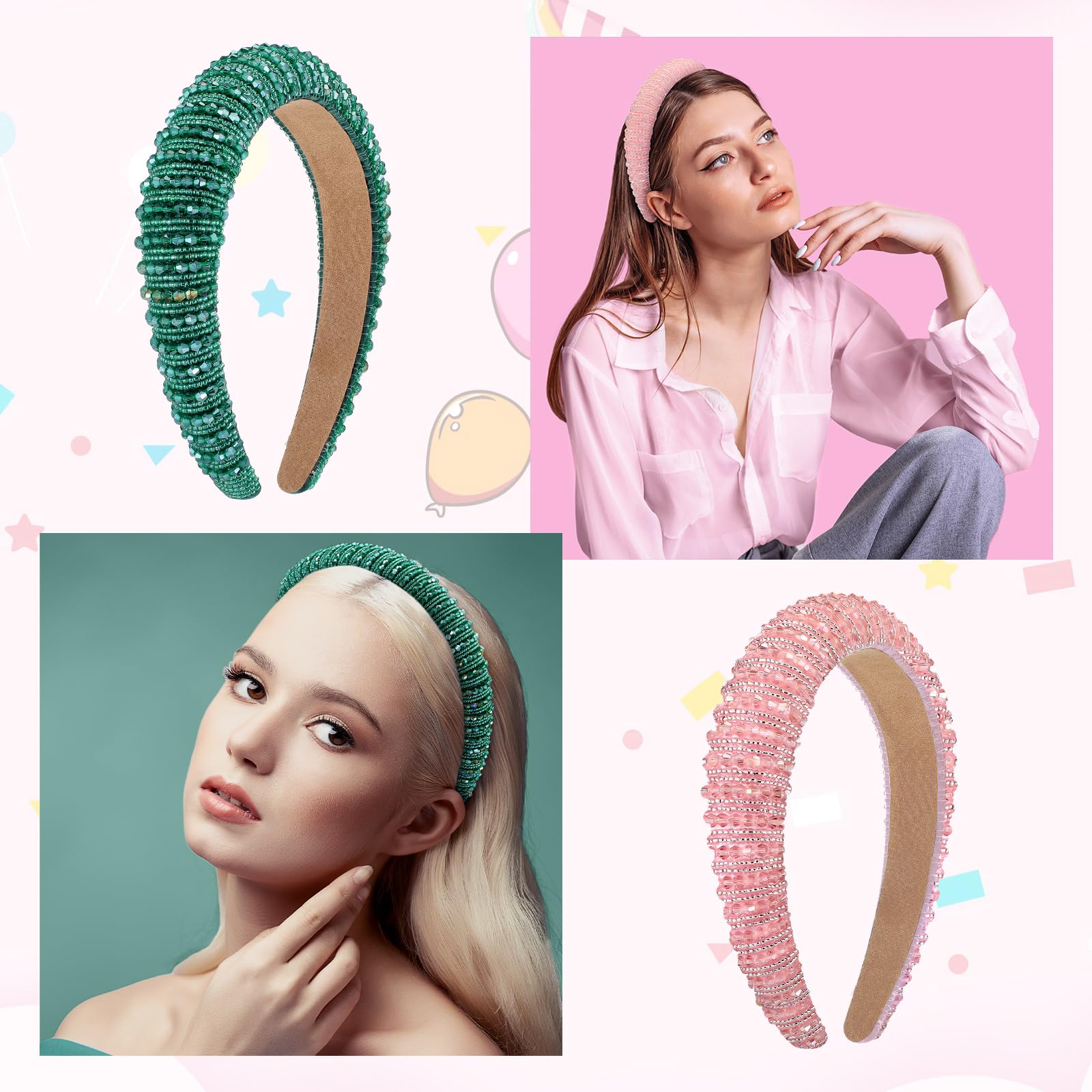 Wavyknot serre-tête bling mode halloween, sens du style pour fêtes thématiques.