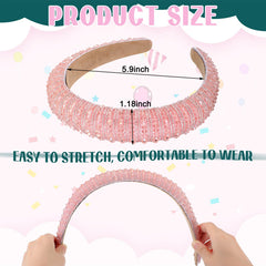 Wavyknot serre-tête strass vert, idéal pour accentuer un look lors d’un cosplay.
