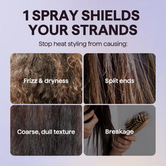 Wavytalk hair strands coated with a protective barrier for frizz control.