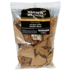 Texture cremeuse de Waxness Spa Choice Mineral Gold pour zones variées