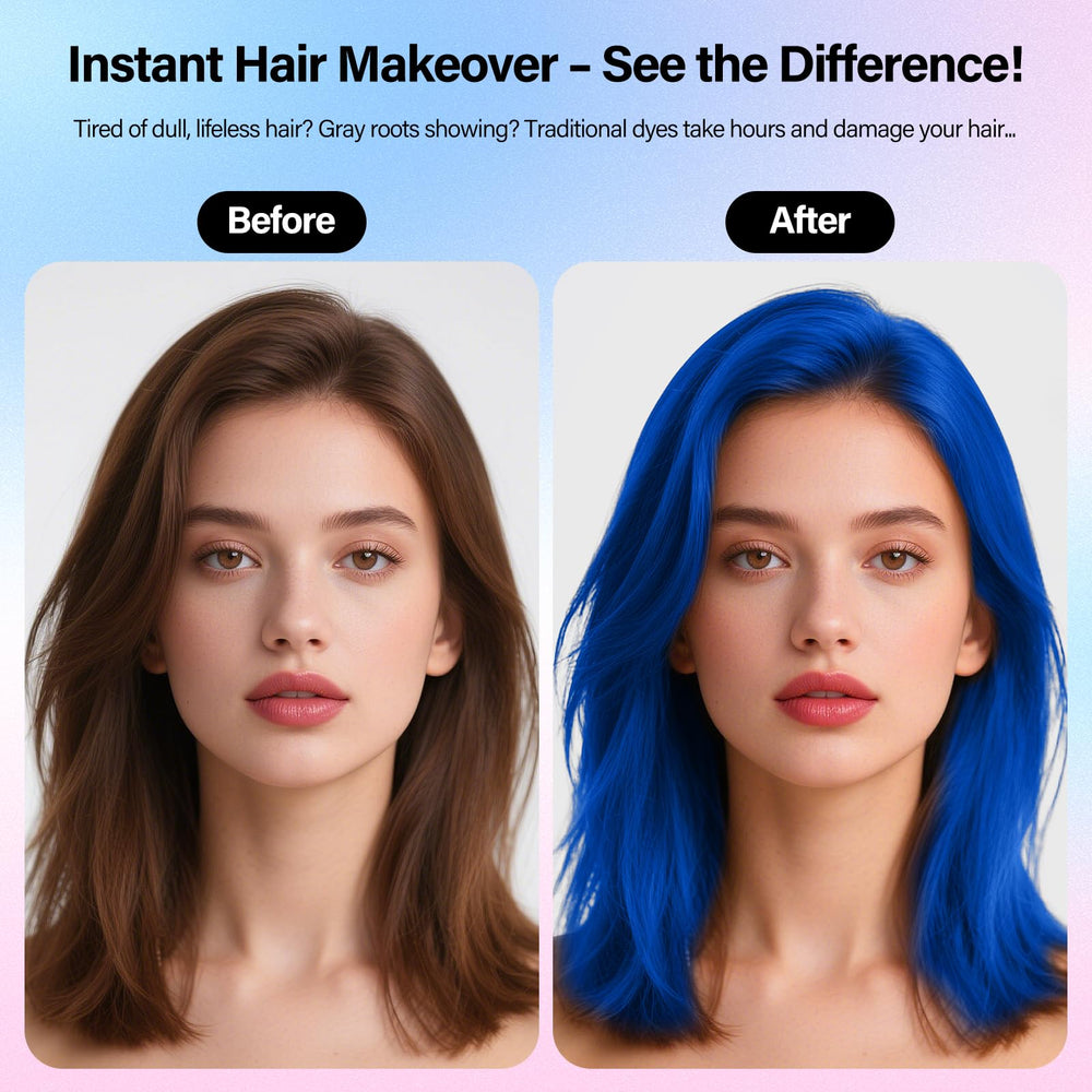 Waybesty couverture homogene sur tous les types de cheveux