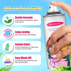 Waybesty Spray 10 Couleurs offre une variété instantanée pour transformer votre style.