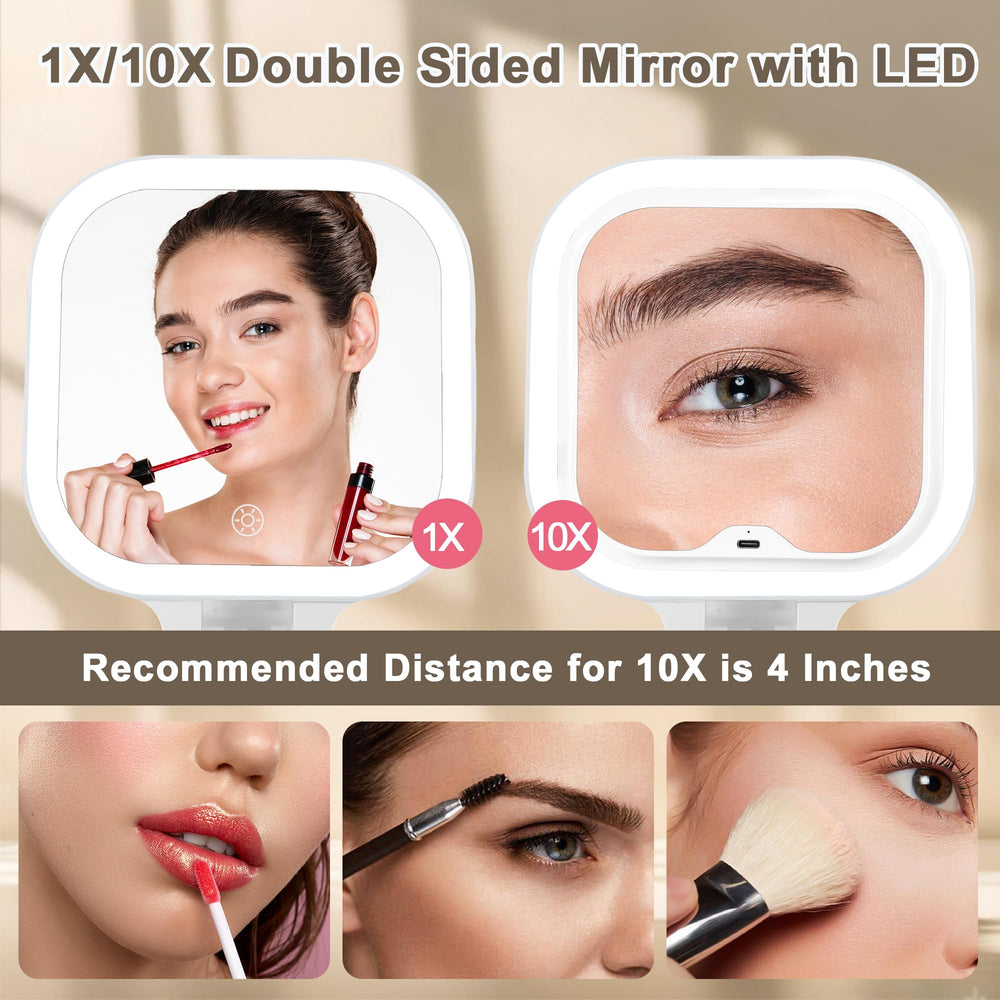 Miroir Wayleeos rechargeable 2000mAh autonomie en déplacement