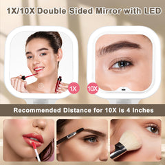 Miroir Wayleeos rechargeable 2000mAh autonomie en déplacement