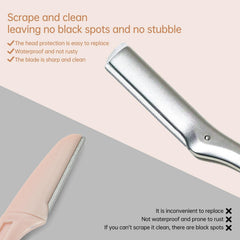 WDVFETGBGHHDSCFRCE – lames dermaplane de remplacement pour exfoliation efficace