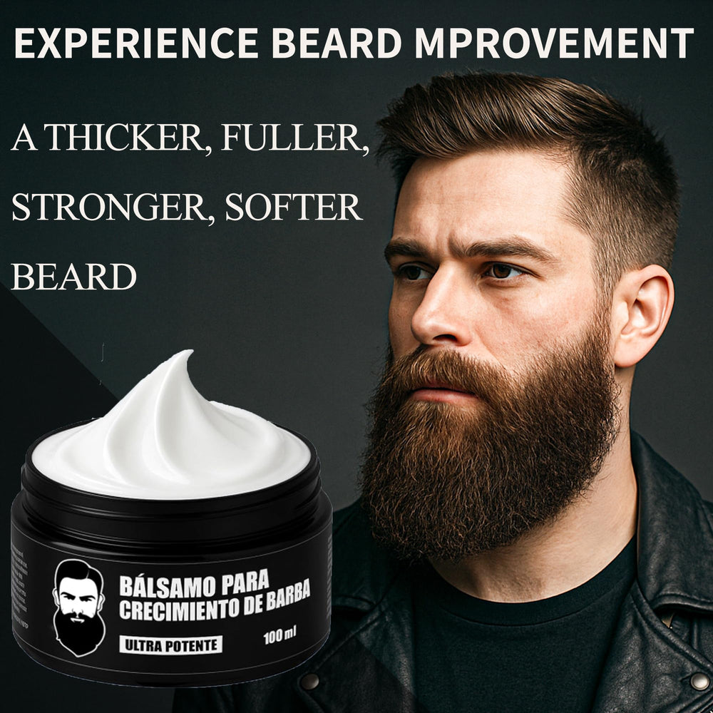 Wdvpue baume stimulant pour barbe — absorption rapide sans résidu gras