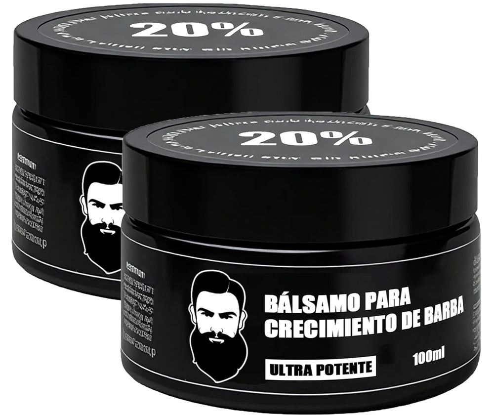 Wdvpue baume stimulant pour barbe — flacon compact facilitant une application précise