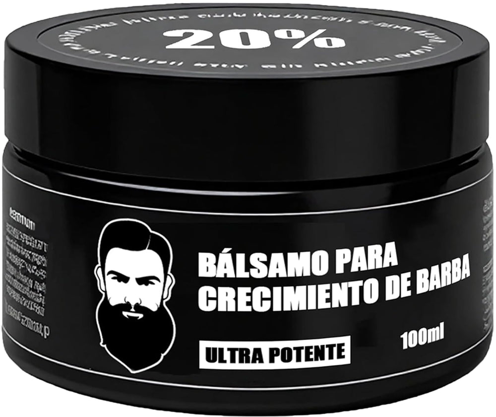 Wdvpue Barbe stimulante: baume 100ml hydratant et prêt pour la pousse