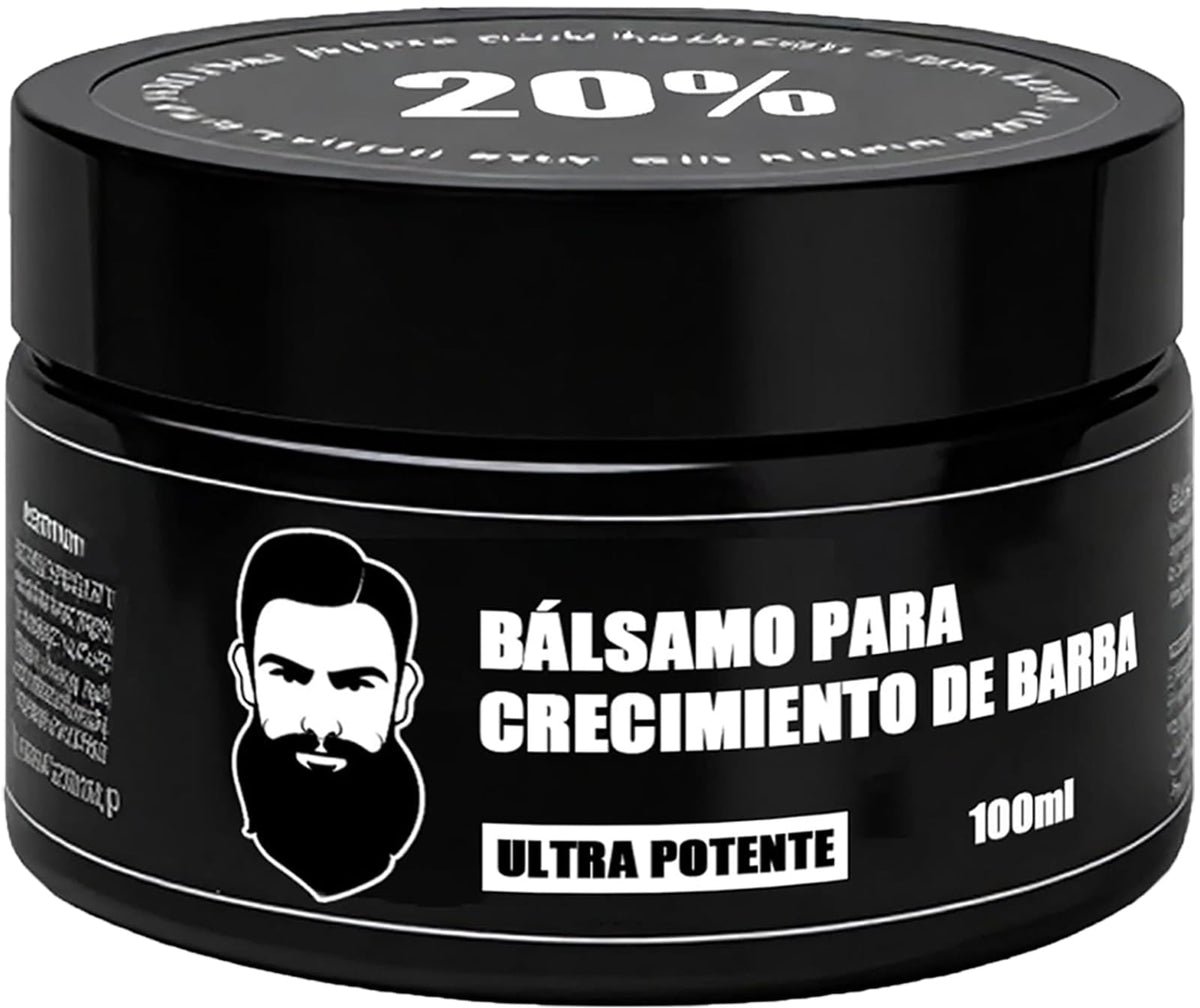 Wdvpue Barbe stimulante: baume 100ml hydratant et prêt pour la pousse