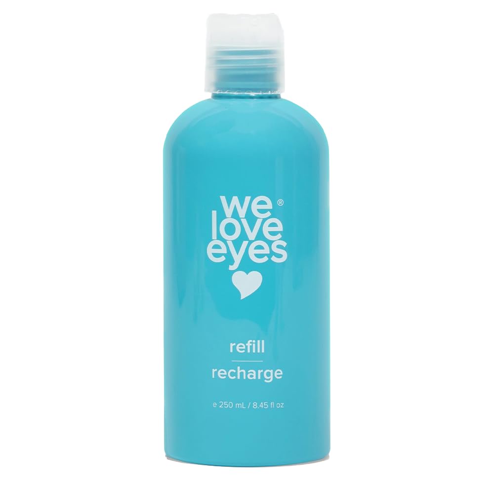 We Love Eyes nettoyant mousse paupières arbre à thé recharge pour un rituel quotidien rafraîchissant.