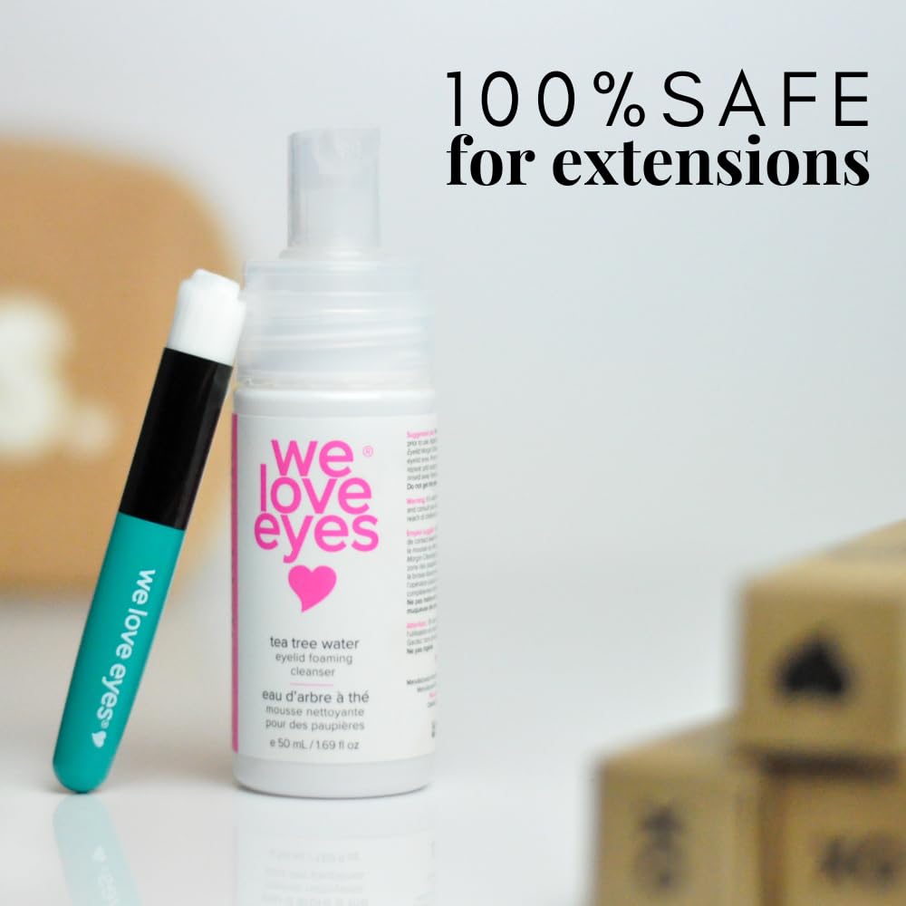 Utilisation lors d’extensions, sécurité et confort des yeux avec We Love Eyes