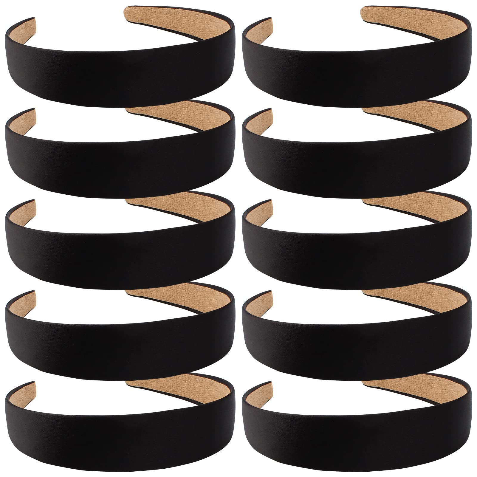 Bandes Wecoe noir satin – grand format pour tous les looks.