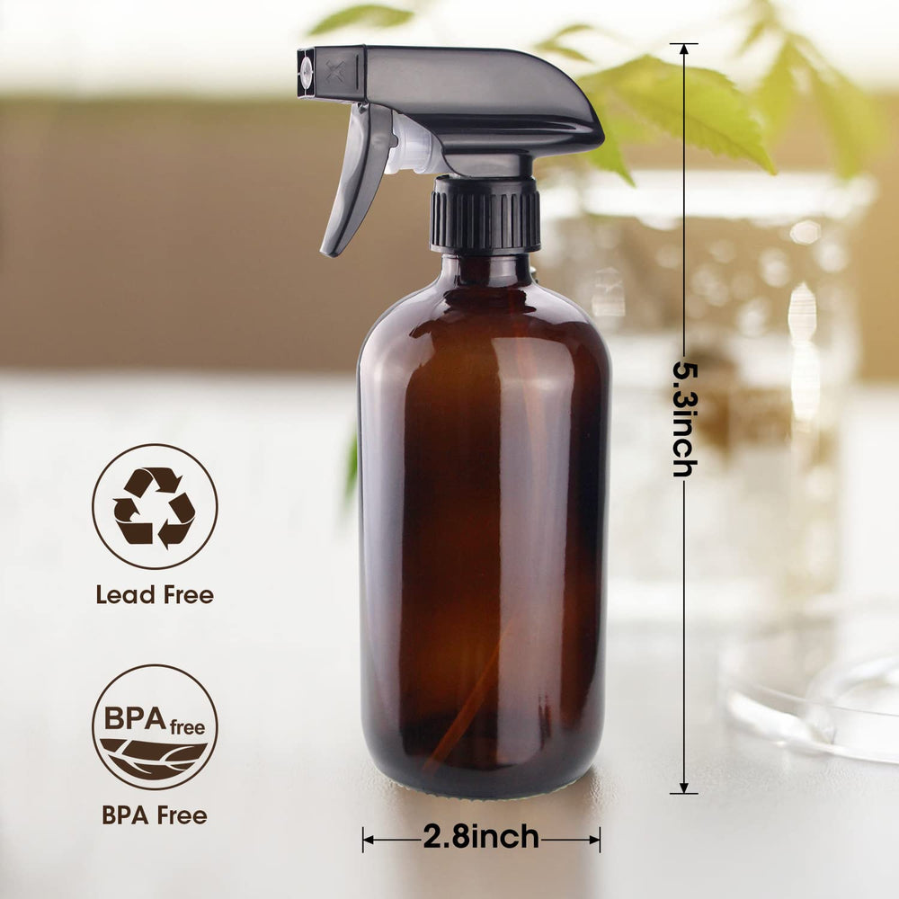 Wedama spray verre ambre pour nettoyages maison et produits DIY.