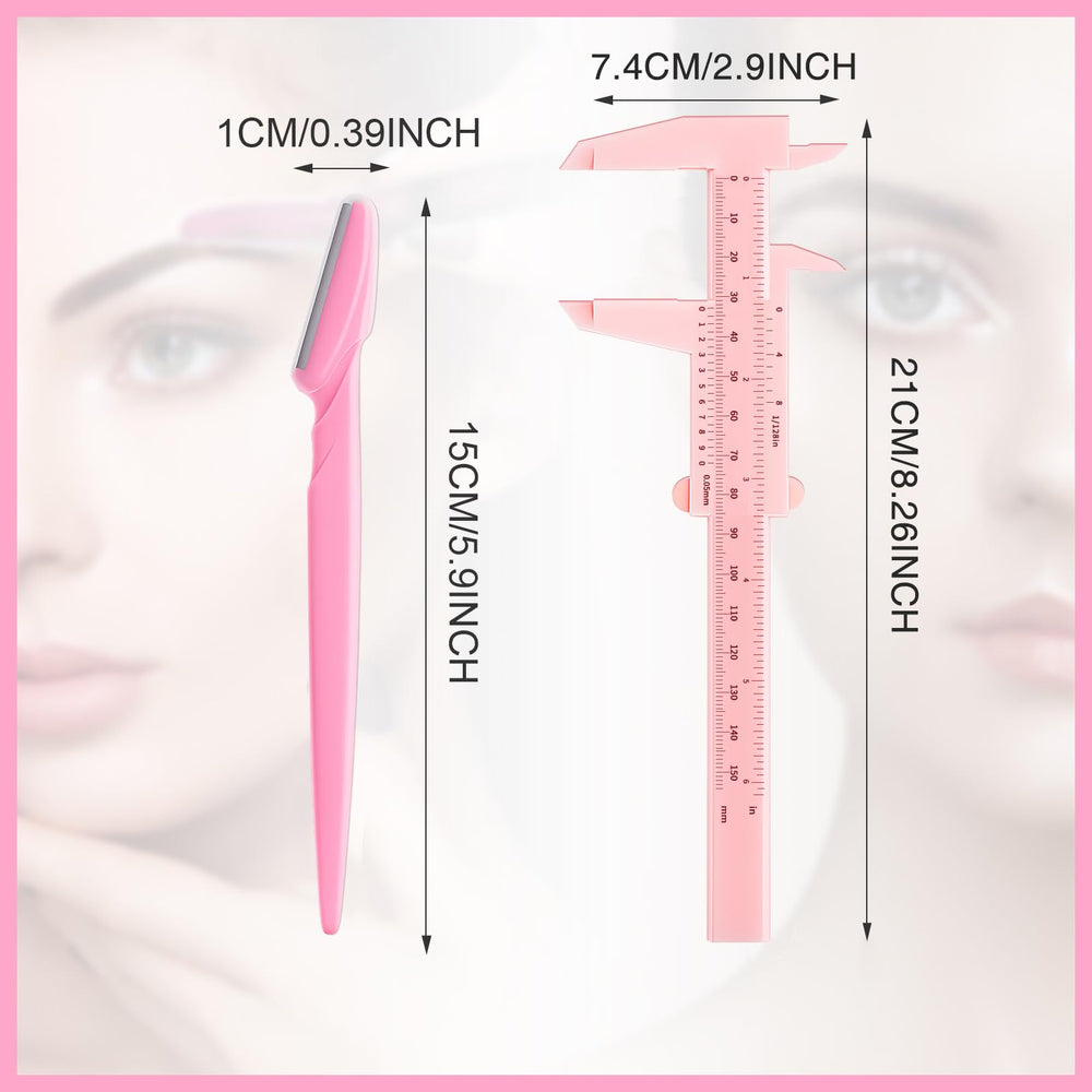 Weewooday Lames de trim sourcils pour modifier rapidement la forme.