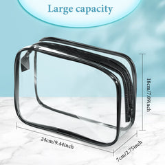 Weewooday pochette cosmétique transparente pour organiser facilement vos produits beauté