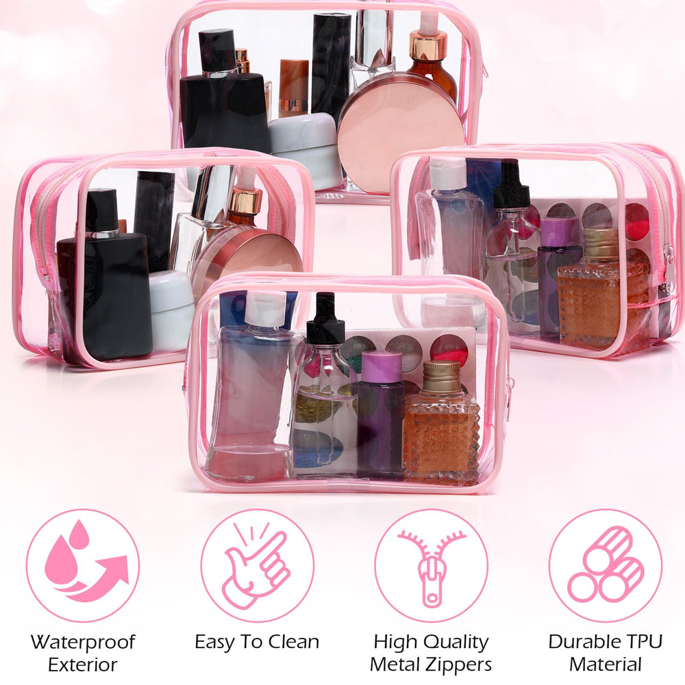 Weewooday pochettes transparentes, parfaites pour voyager et gagner du temps.