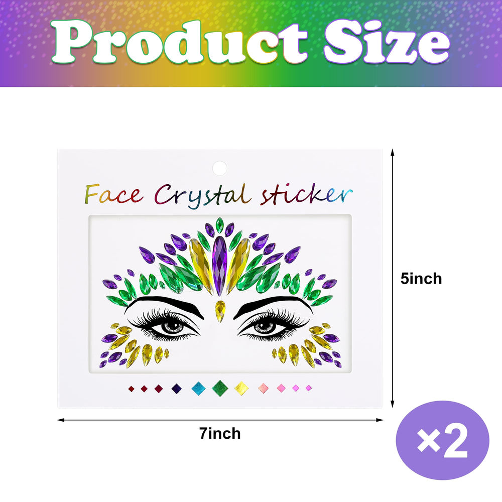 Wehhbtye strass yeux Mardi Gras, fixations faciles qui subliment maquillage et tenue.