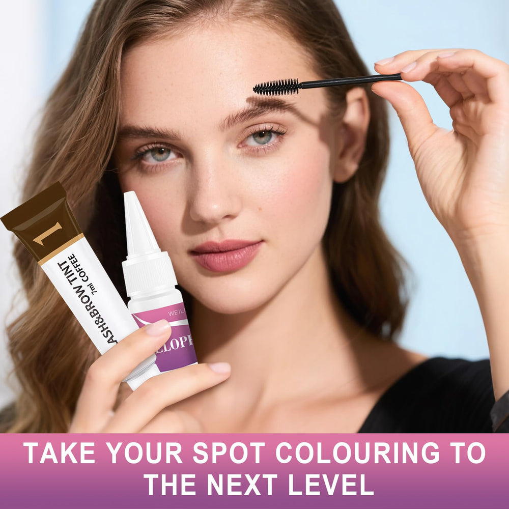WEILNELL kit coloration cils et sourcils – résultat immédiat et durable