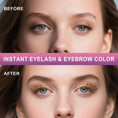 Kit WEILNELL teinte-cils-sourcils, couleur naturelle proche des cheveux.